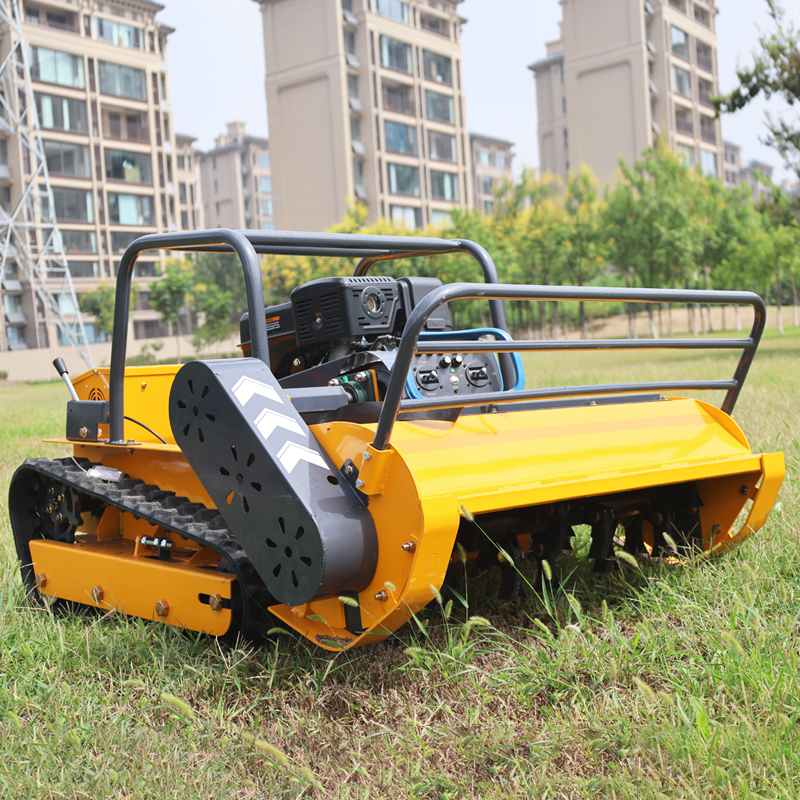 Outdoor Power Wash - Remote-controlled lawnmower, professional lawn mowing equipment,