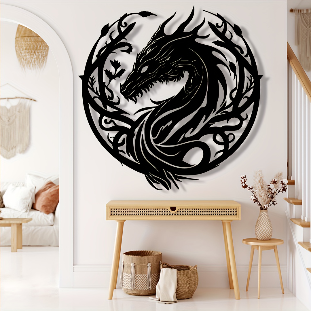 Ancient Zodiac Dragon Wall Art - Outdoor Power Garage incelemesi ve fiyatı