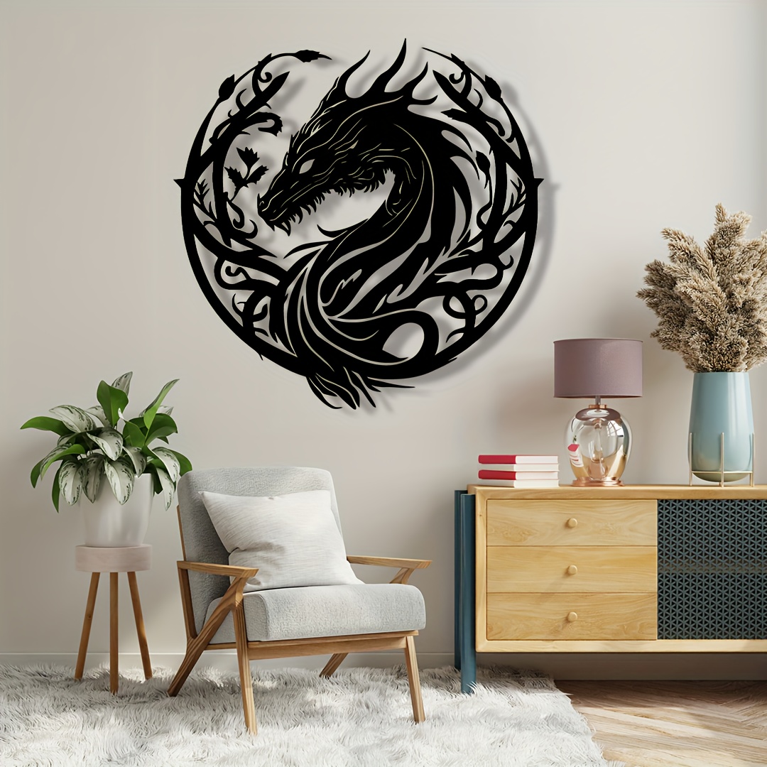 Ancient Zodiac Dragon Wall Art - Outdoor Power Garage incelemesi ve fiyatı