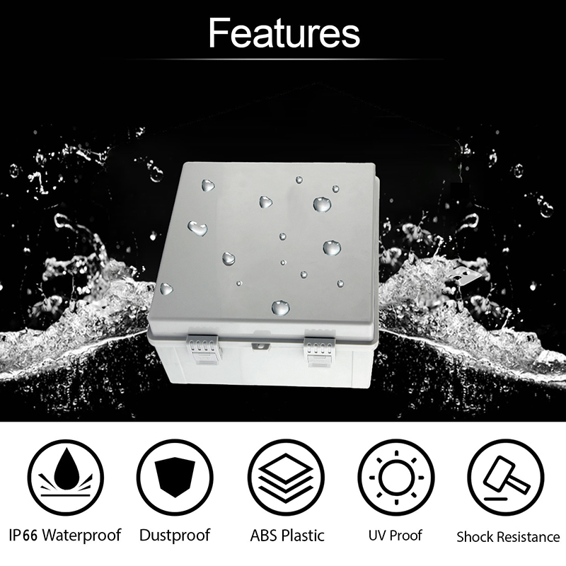 Ip66 Abs Pc Hinged Plastic Enc - Outdoor Power Wash incelemesi ve fiyatı