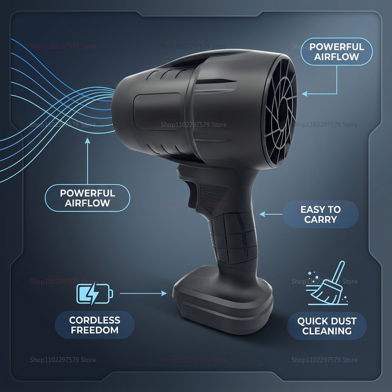 Cordless Electric Leaf Blower  - Outdoor Power Garage incelemesi ve fiyatı