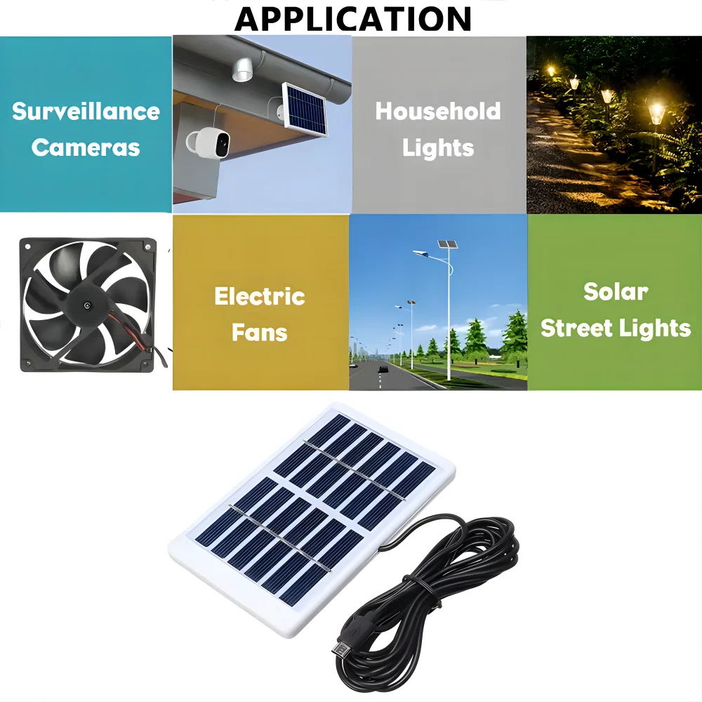 12W 6V Mini Solar Panel USB Mo - Outdoor Power Module incelemesi ve fiyatı