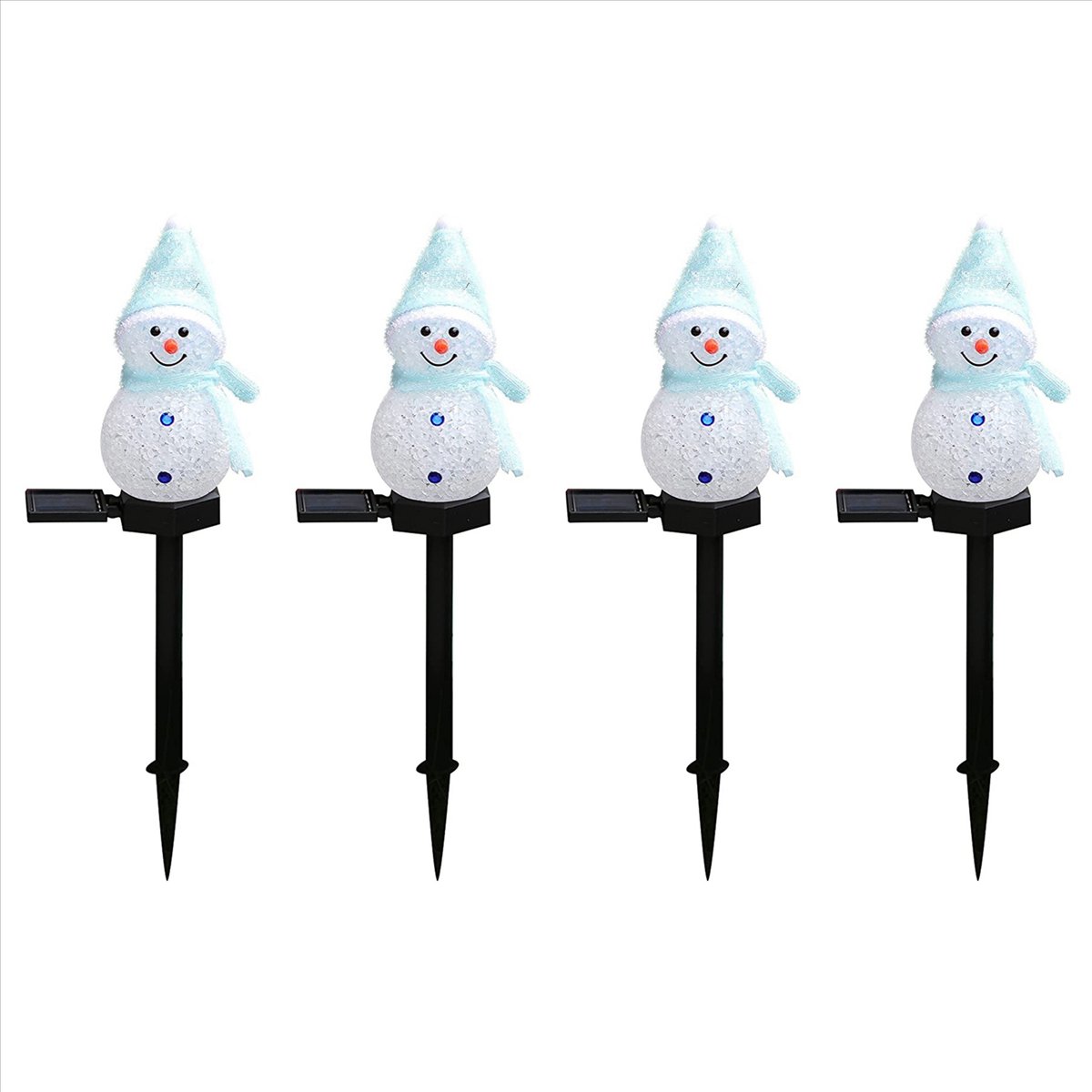 N84R 4X Snowman Solar Lights C - Outdoor Power For Xmas Lights incelemesi ve fiyatı