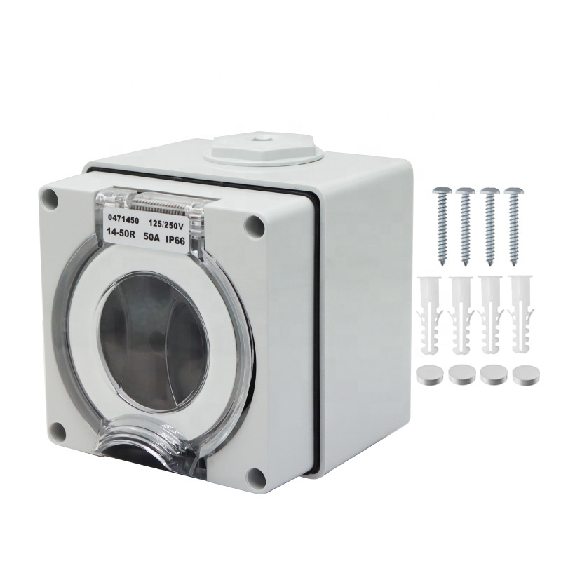 50 Amp Generator RV Power Inle - Outdoor Power Receptacle Box incelemesi ve fiyatı