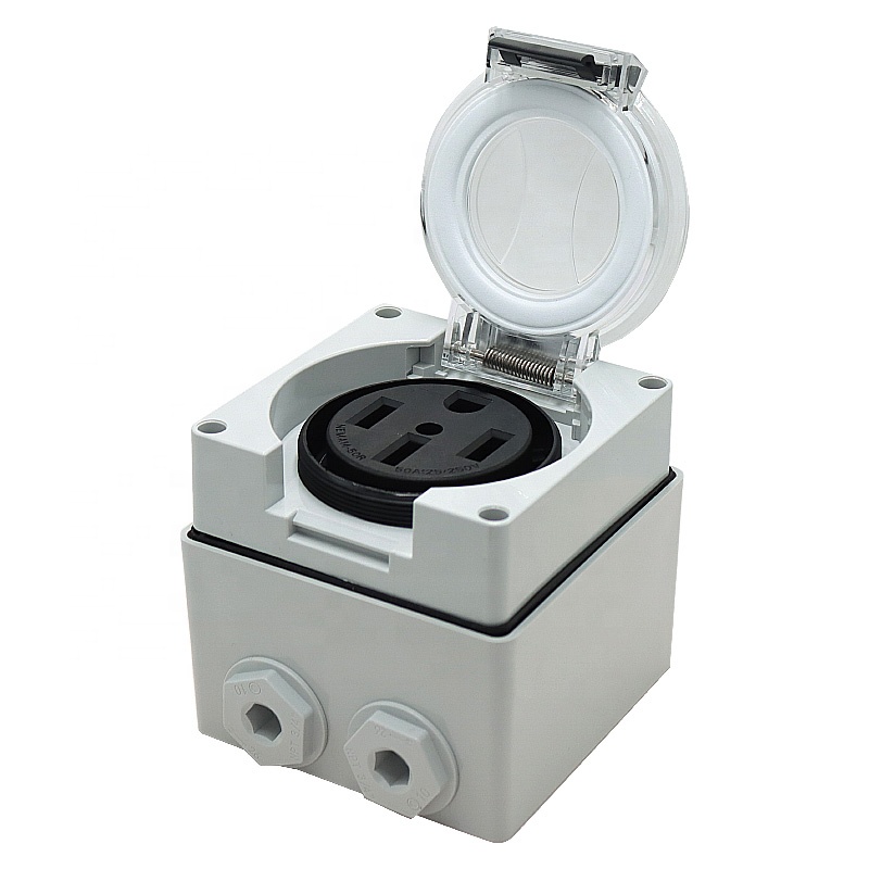 50 Amp Generator RV Power Inle - Outdoor Power Receptacle Box incelemesi ve fiyatı