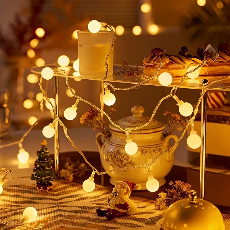 10M USB/Battery Power Ball LED - Outdoor Power For Christmas Lights incelemesi ve fiyatı
