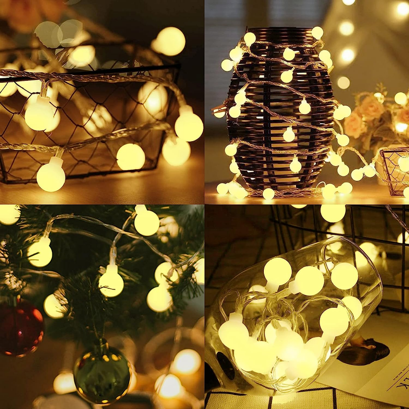 10M USB/Battery Power Ball LED - Outdoor Power For Christmas Lights incelemesi ve fiyatı