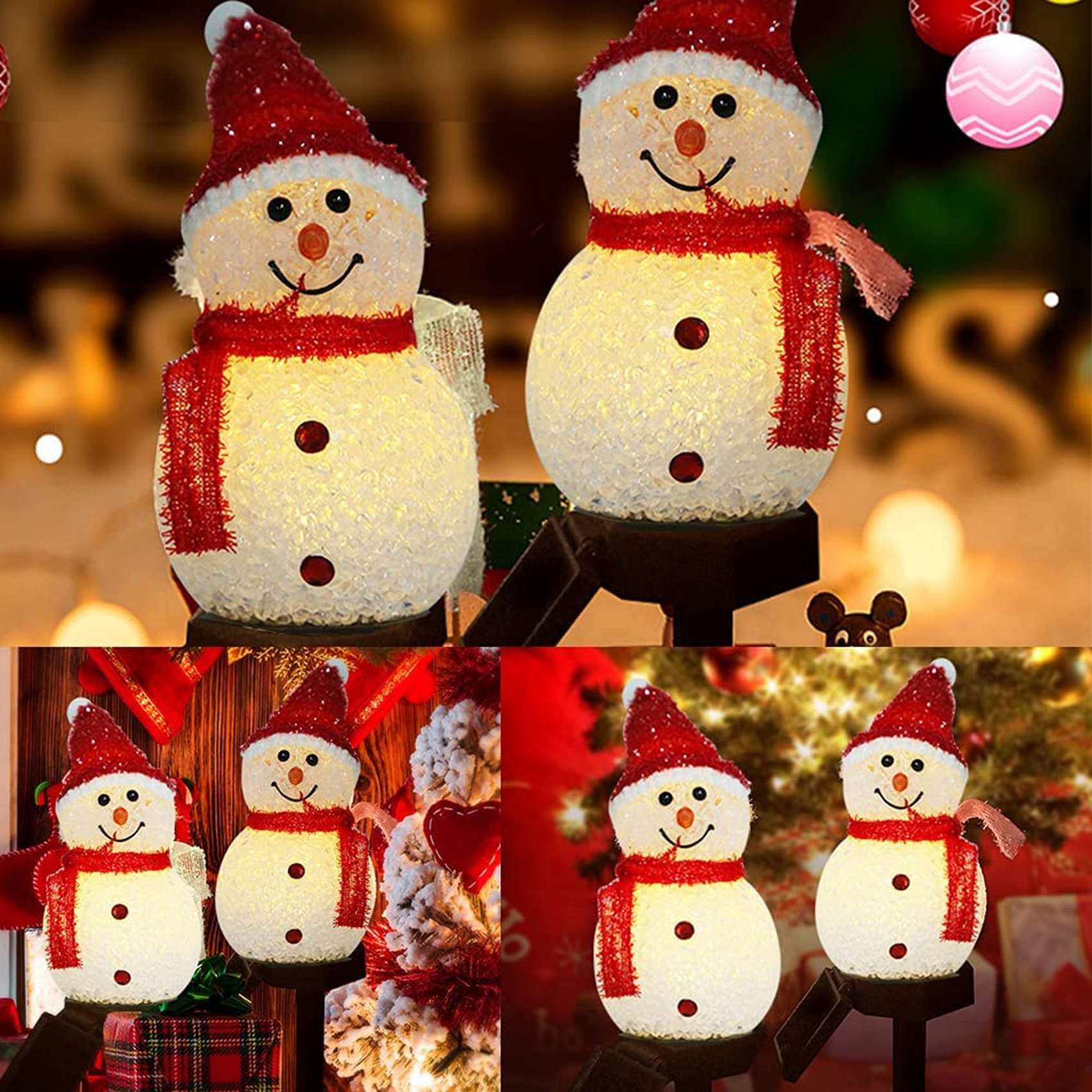 PZHI-Snowman Solar Lights Chri - Outdoor Power For Xmas Lights incelemesi ve fiyatı