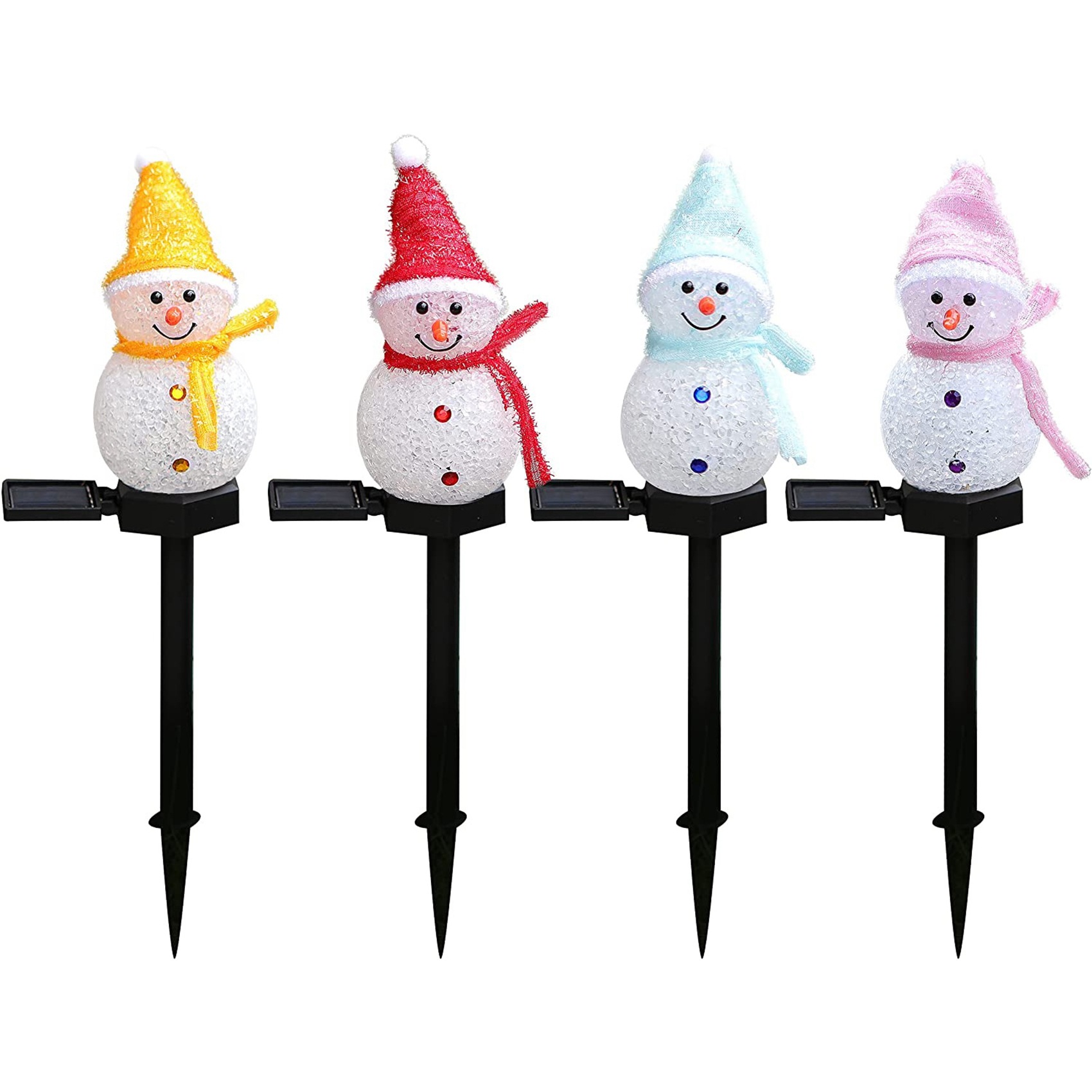 PZHI-Snowman Solar Lights Chri - Outdoor Power For Xmas Lights incelemesi ve fiyatı