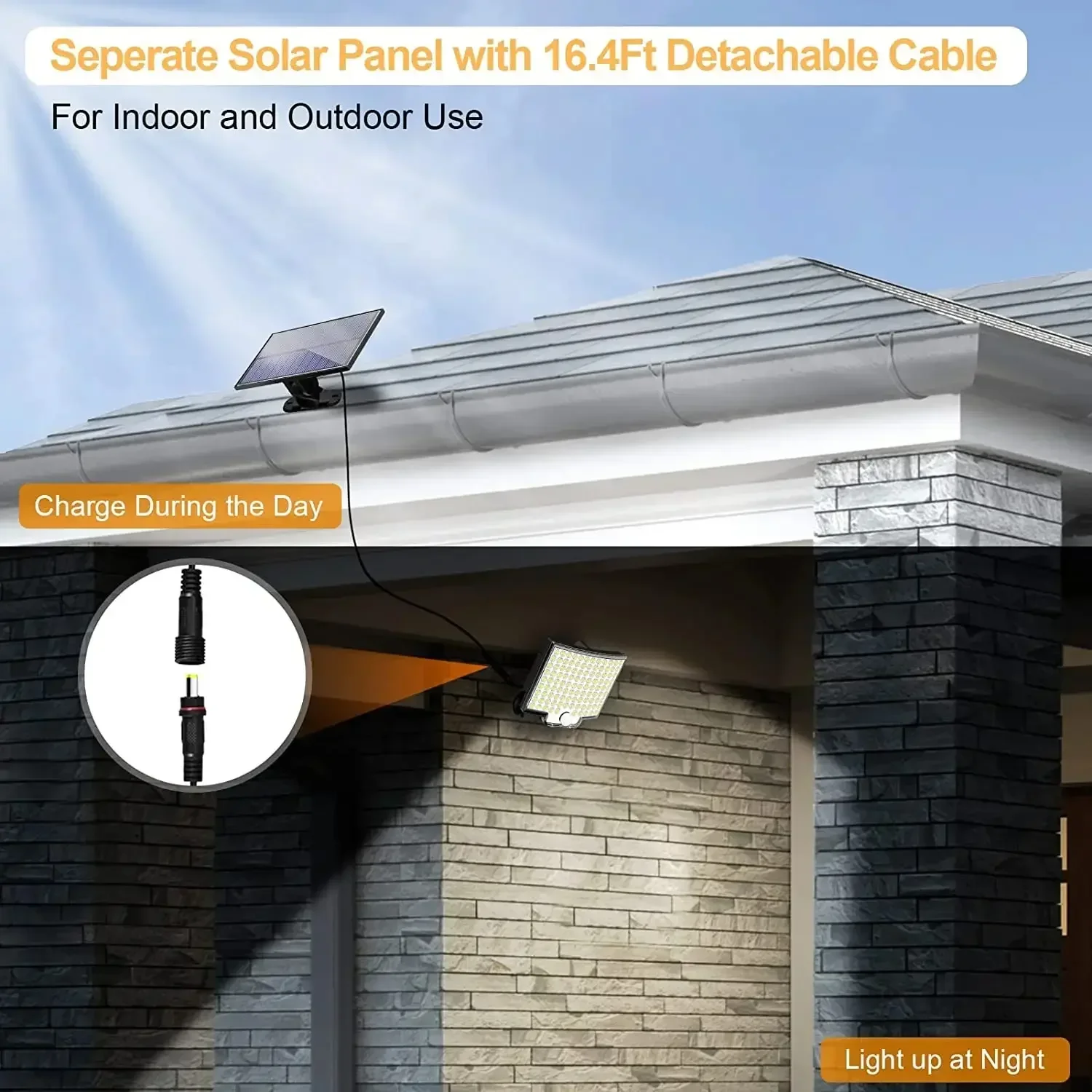 106LED Solar Light Outdoor Wat - Outdoor Power Garage incelemesi ve fiyatı