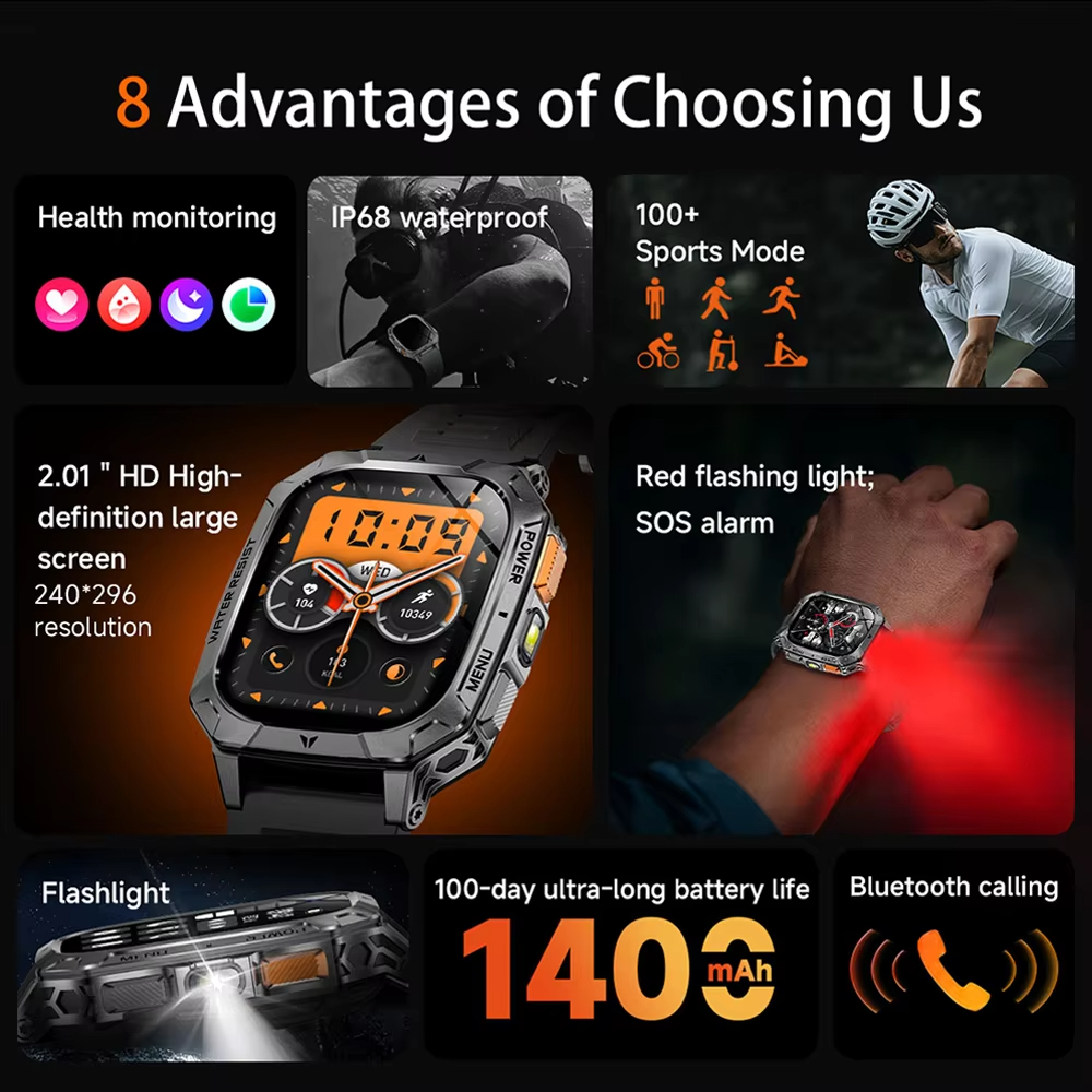 New 2026 Smartwatch Sports HD  - Outdoor Power Monitor incelemesi ve fiyatı
