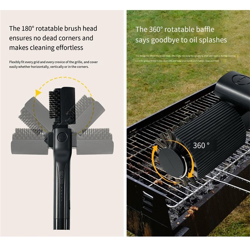 Powerful Electric Rotary Grill - Outdoor Power Brush incelemesi ve fiyatı