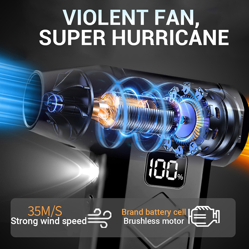 Powerful Dust Blower 800000RPM - Outdoor Power Vacuum incelemesi ve fiyatı
