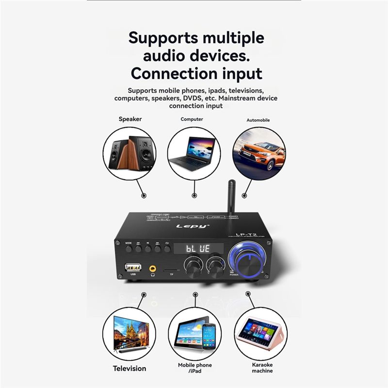 Lepy LP-T2 Hifi Audio Amplifie - Outdoor Power Garage incelemesi ve fiyatı