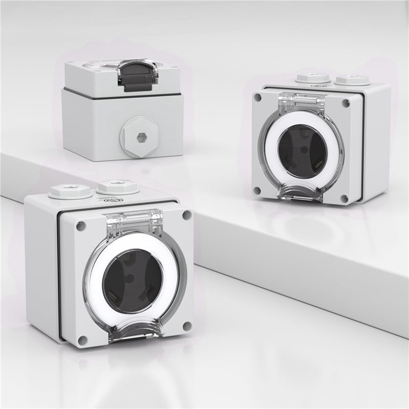 2X 30Amp Power Outlet Box,125V - Outdoor Power Receptacle Box incelemesi ve fiyatı