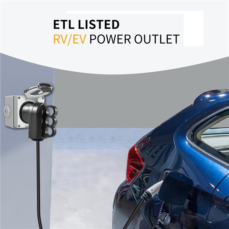 2X 30Amp Power Outlet Box,125V - Outdoor Power Receptacle Box incelemesi ve fiyatı