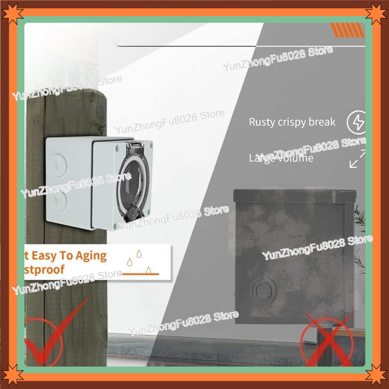 50Amp 14-50R Power Outlet Box  - Outdoor Power Receptacle Box incelemesi ve fiyatı