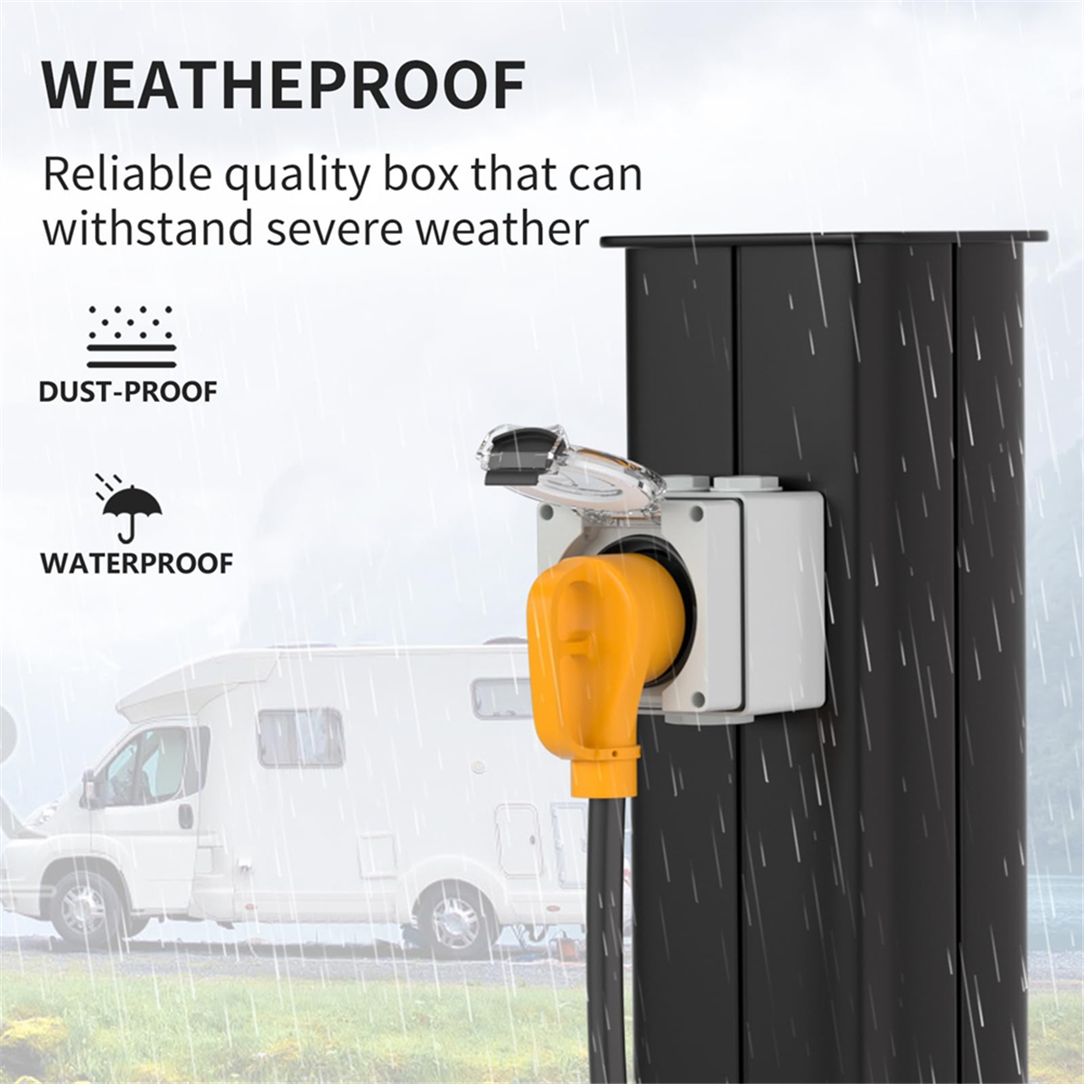 A83Z 30Amp Power Outlet Box,12 - Outdoor Power Receptacle Box incelemesi ve fiyatı