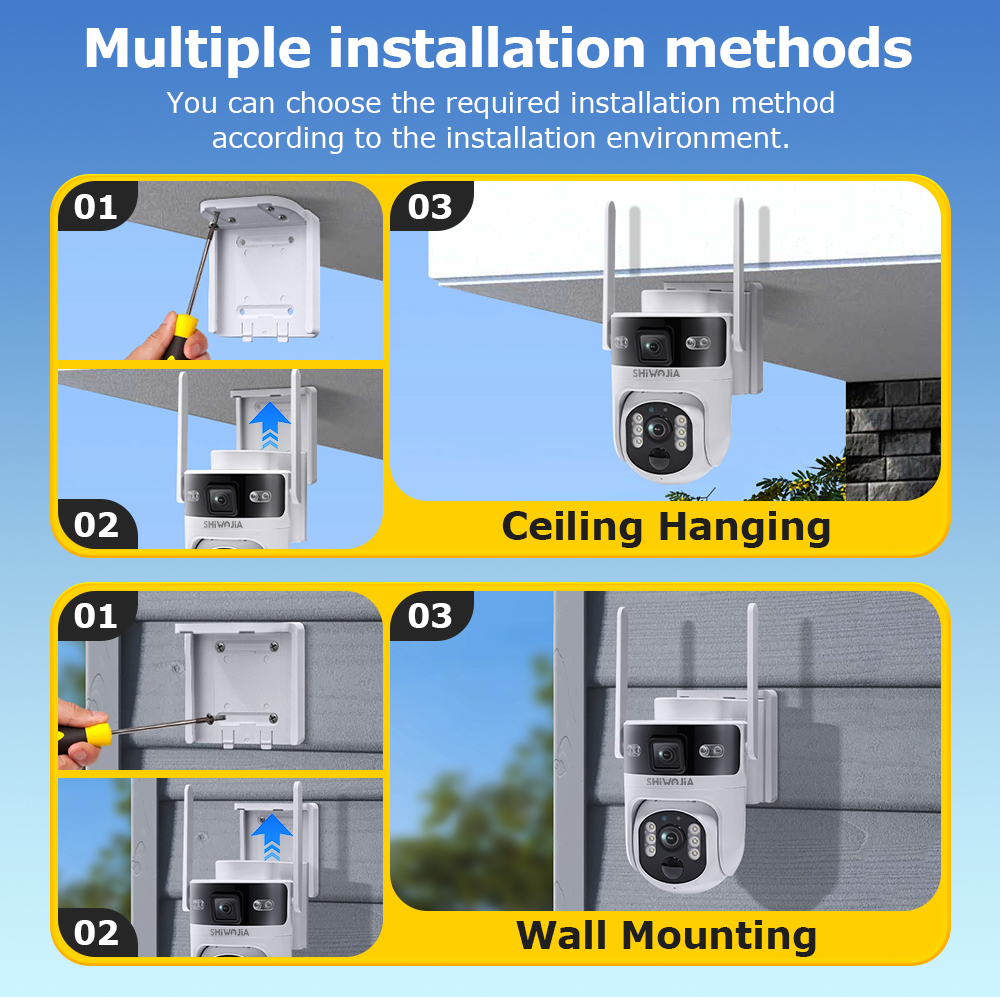 SHIWOJIA 4G LTE Solar Security - Outdoor Power Monitor incelemesi ve fiyatı