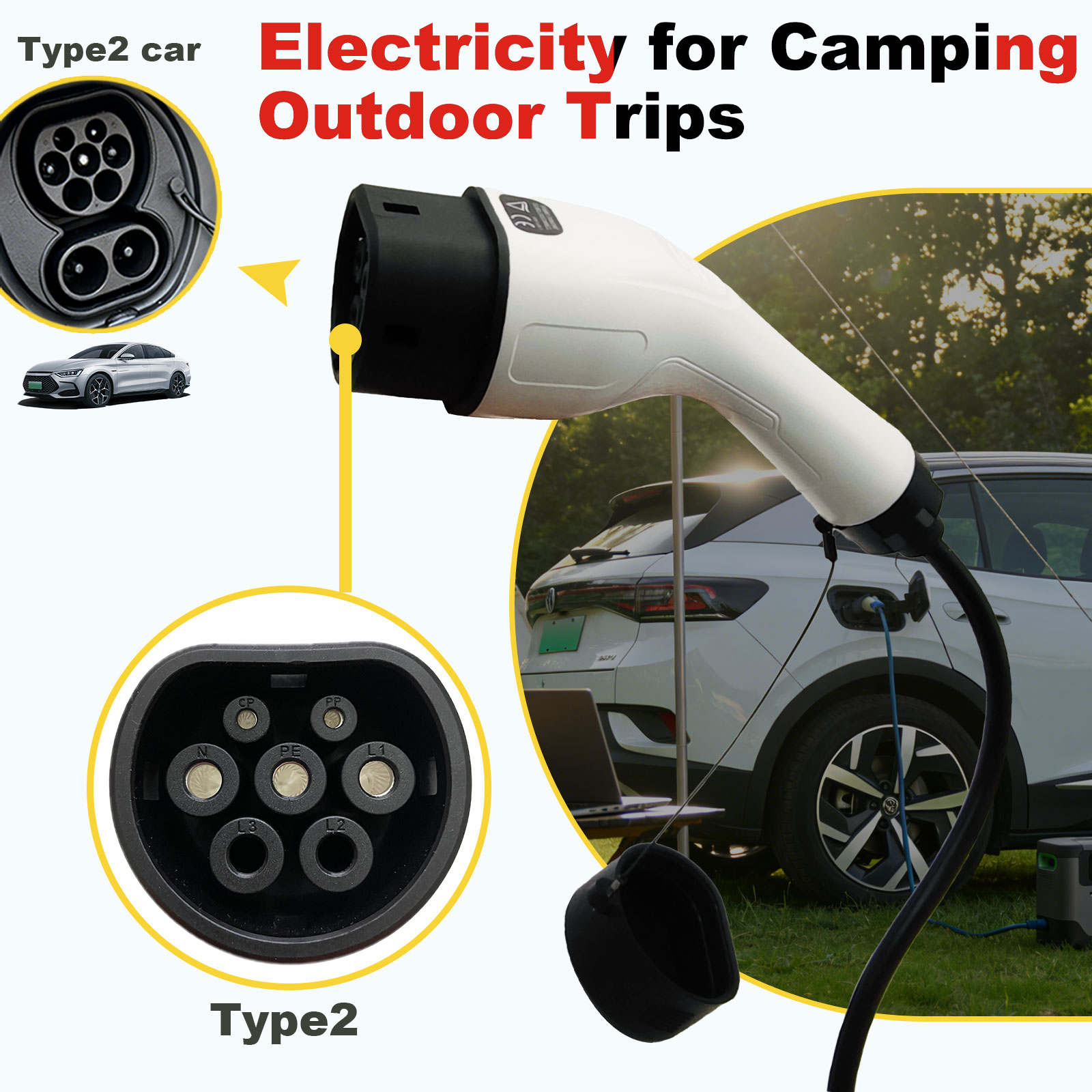 Type2 V2L Discharge Adapter 16 - Outdoor Power Wash incelemesi ve fiyatı