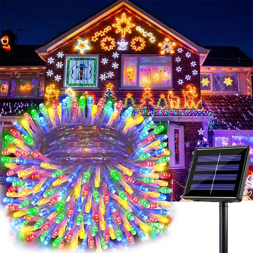 8 Modes Solar Powered LED Sola - Outdoor Power For Xmas Lights incelemesi ve fiyatı