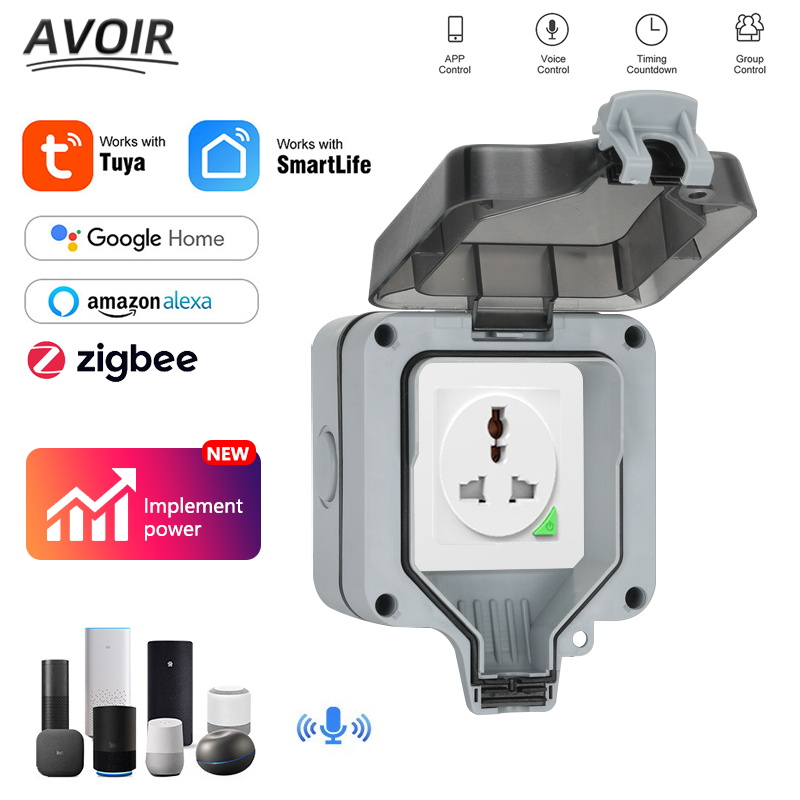 Avoir Wifi Smart Socket IP66 W - Outdoor Power Outlet Waterproof incelemesi ve fiyatı