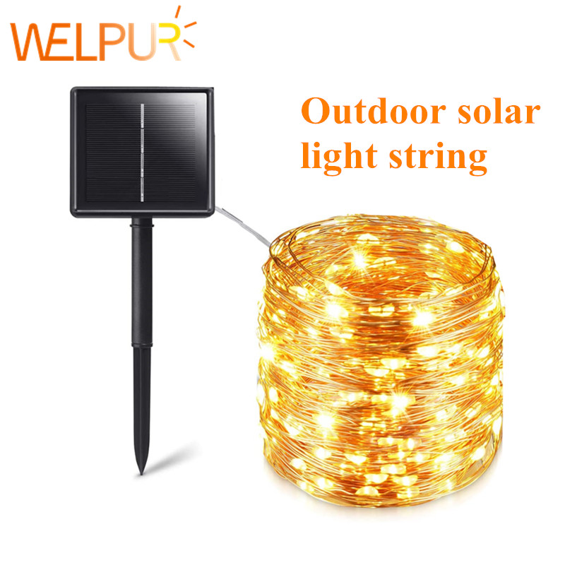 Solar String Fairy Lights 12m  - Outdoor Power For Christmas Lights incelemesi ve fiyatı