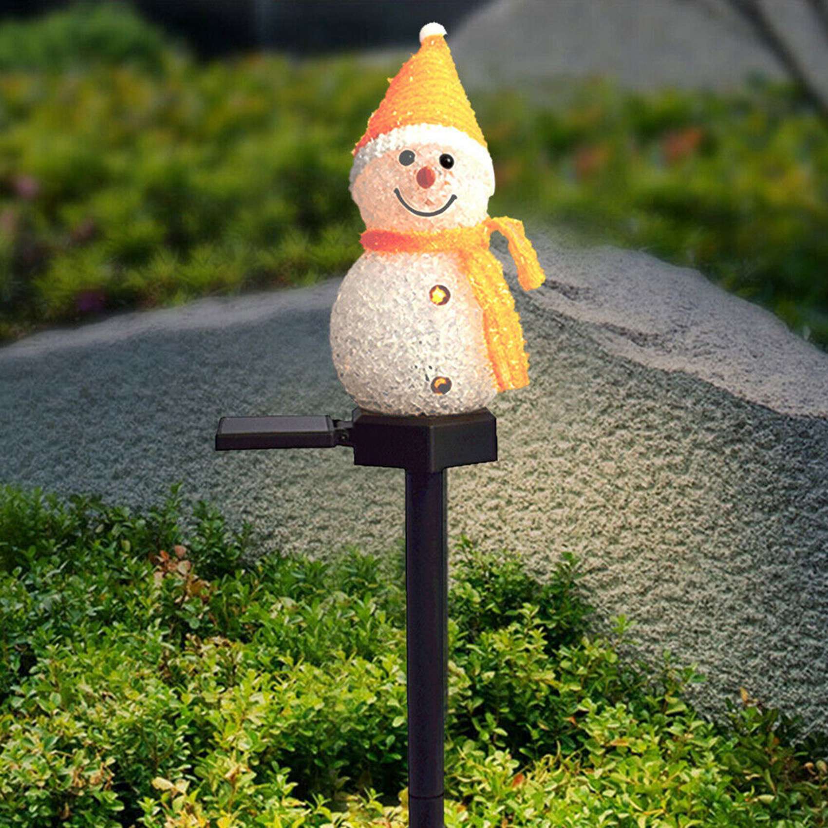 ABAH-Snowman Solar Lights Chri - Outdoor Power For Xmas Lights incelemesi ve fiyatı