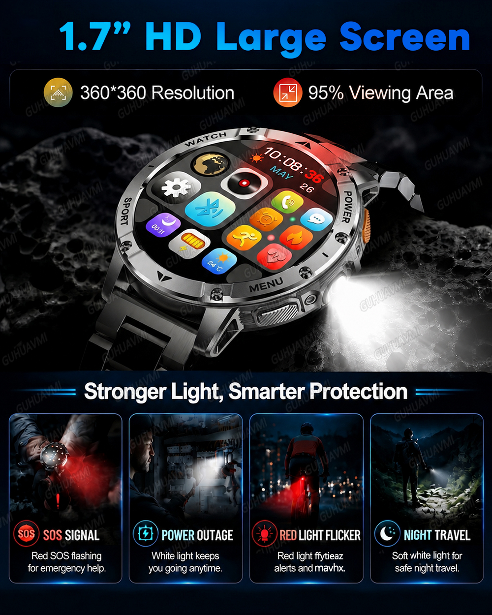 2026 New Military 1400mAh Big  - Outdoor Power Monitor incelemesi ve fiyatı
