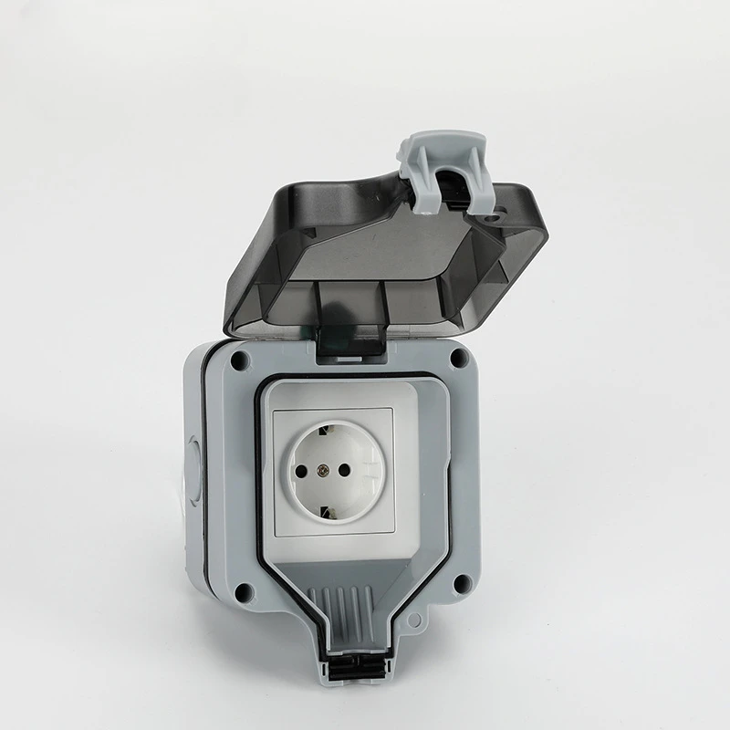 EU KR Outdoor Wall Waterproof  - Outdoor Power Outlet Waterproof incelemesi ve fiyatı