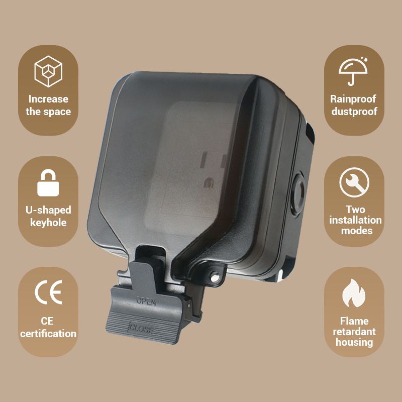 Avoir IP66 Wall Waterproof Soc - Outdoor Power Outlet Waterproof incelemesi ve fiyatı