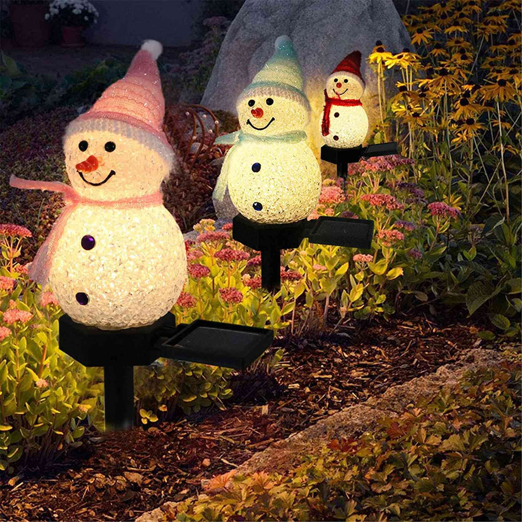 A72P Snowman Solar Lights Chri - Outdoor Power For Xmas Lights incelemesi ve fiyatı