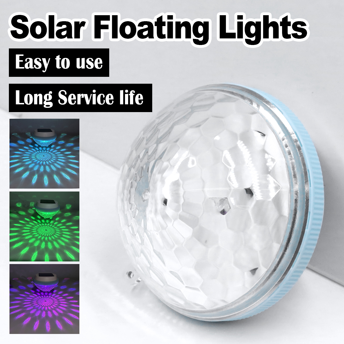 Solar Floating Pool Light Rech - Outdoor Power For Christmas Lights incelemesi ve fiyatı