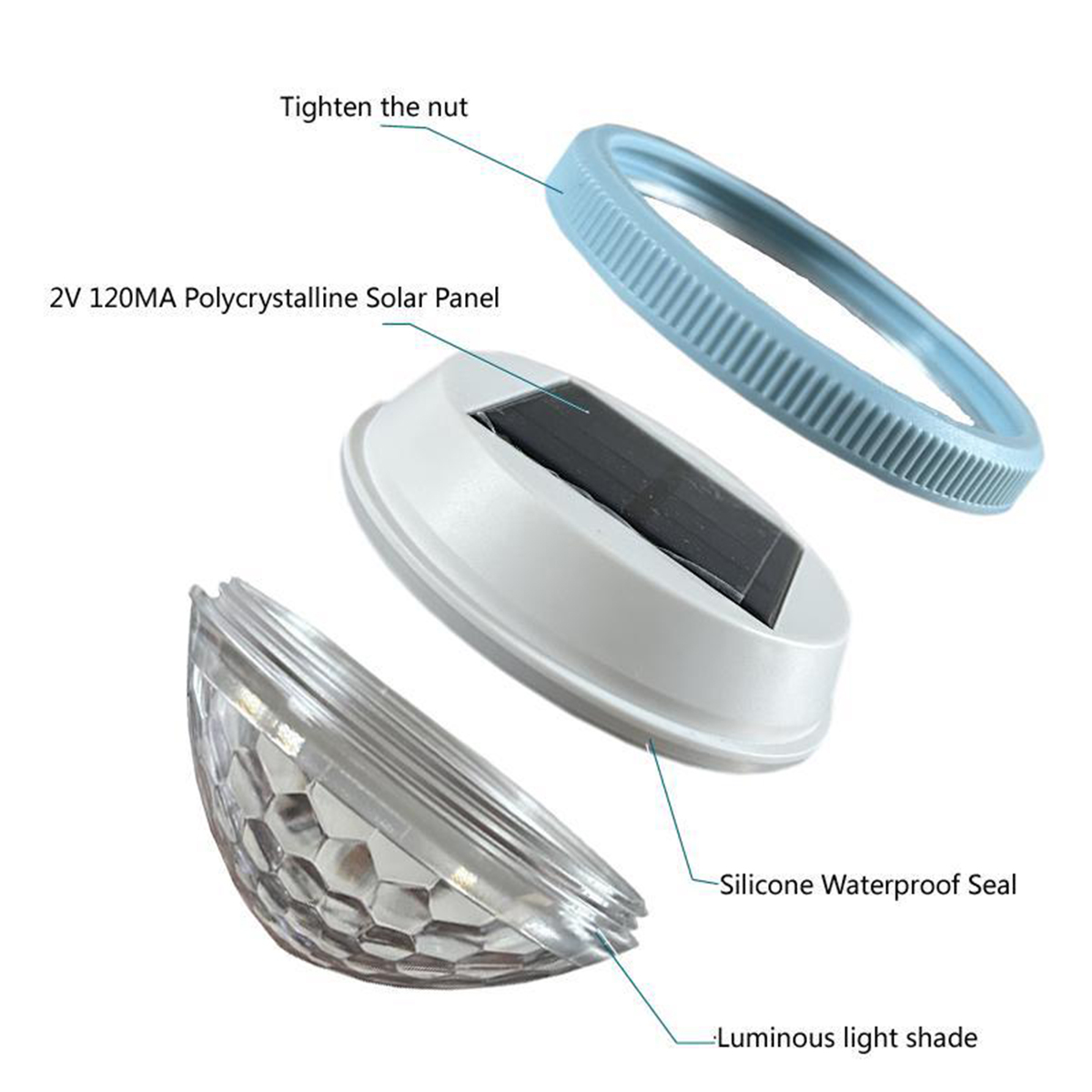 Solar Floating Pool Light Rech - Outdoor Power For Christmas Lights incelemesi ve fiyatı