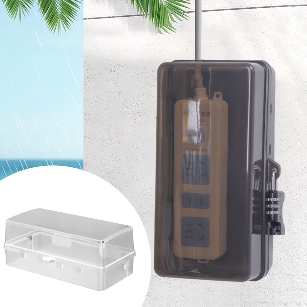 Durable Plastic Plug Box Anti- - Outdoor Power Outlet Waterproof incelemesi ve fiyatı