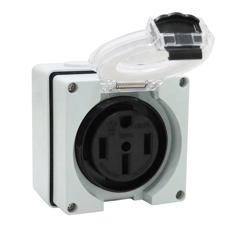 50 Amp Generator RV Power Inle - Outdoor Power Receptacle Box incelemesi ve fiyatı