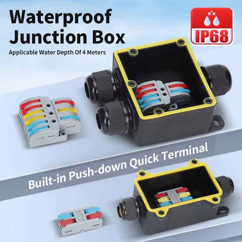 Junction Box Waterproof IP68 2 - Outdoor Power Wash incelemesi ve fiyatı