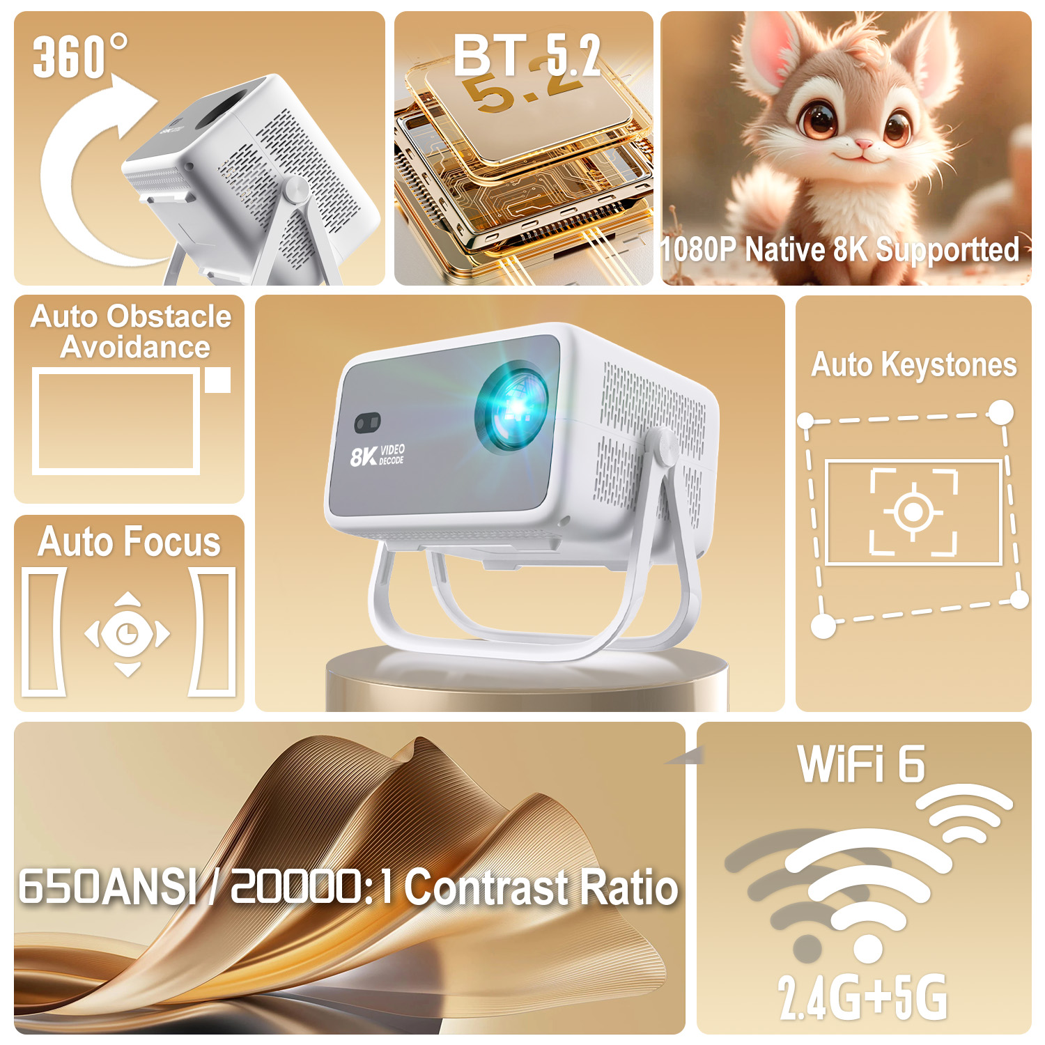 Velec New Projector 8K Video D - Outdoor Power Module incelemesi ve fiyatı