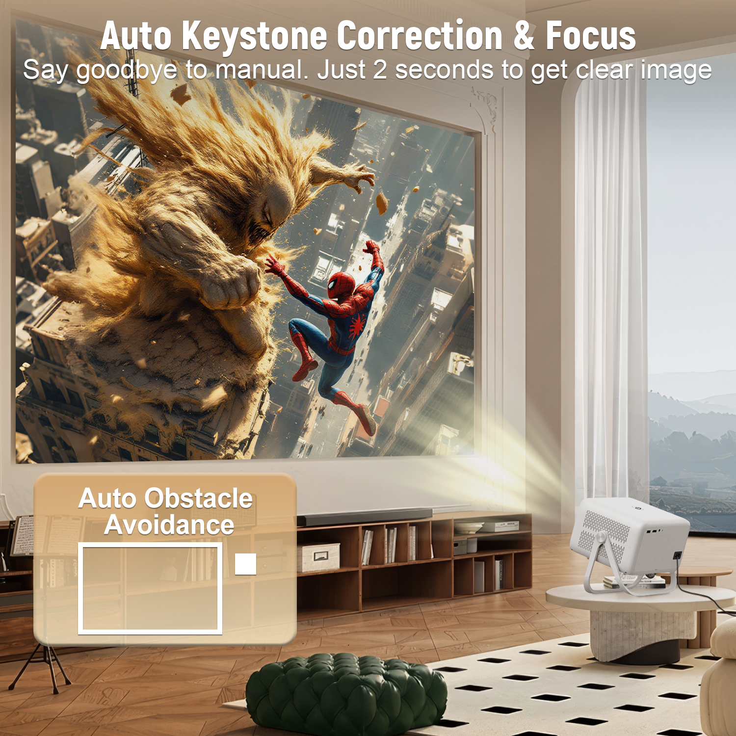 Velec New Projector 8K Video D - Outdoor Power Module incelemesi ve fiyatı