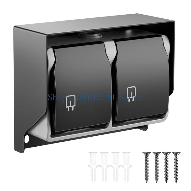02DC 2 Gang Waterproof Outlet  - Outdoor Power Outlet Waterproof incelemesi ve fiyatı