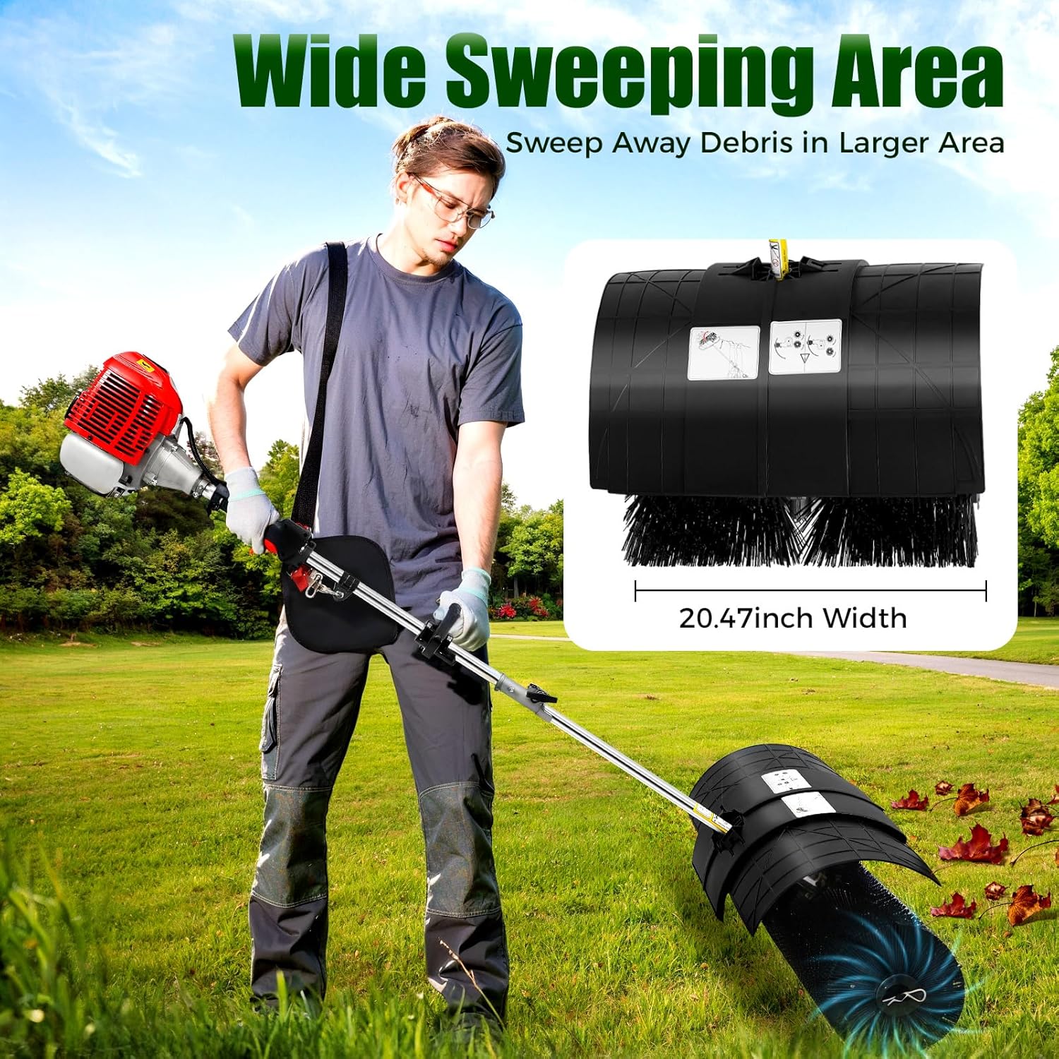 52CC Gas Hand Held Sweeper, 2- - Outdoor Power Brush incelemesi ve fiyatı