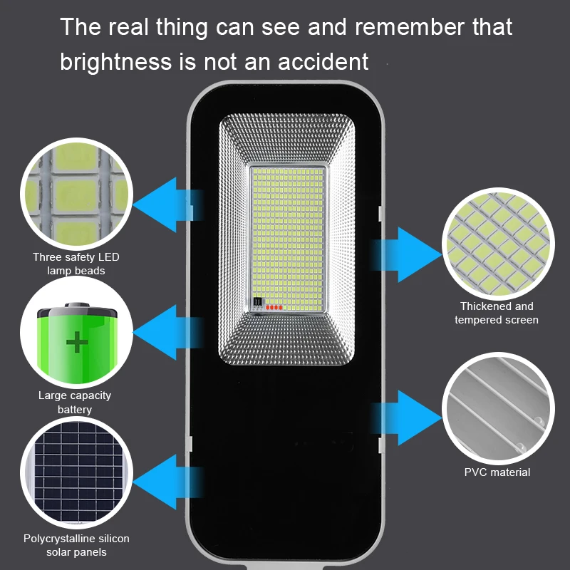 200W Powerful Solar Light Outd - Outdoor Power Garage incelemesi ve fiyatı