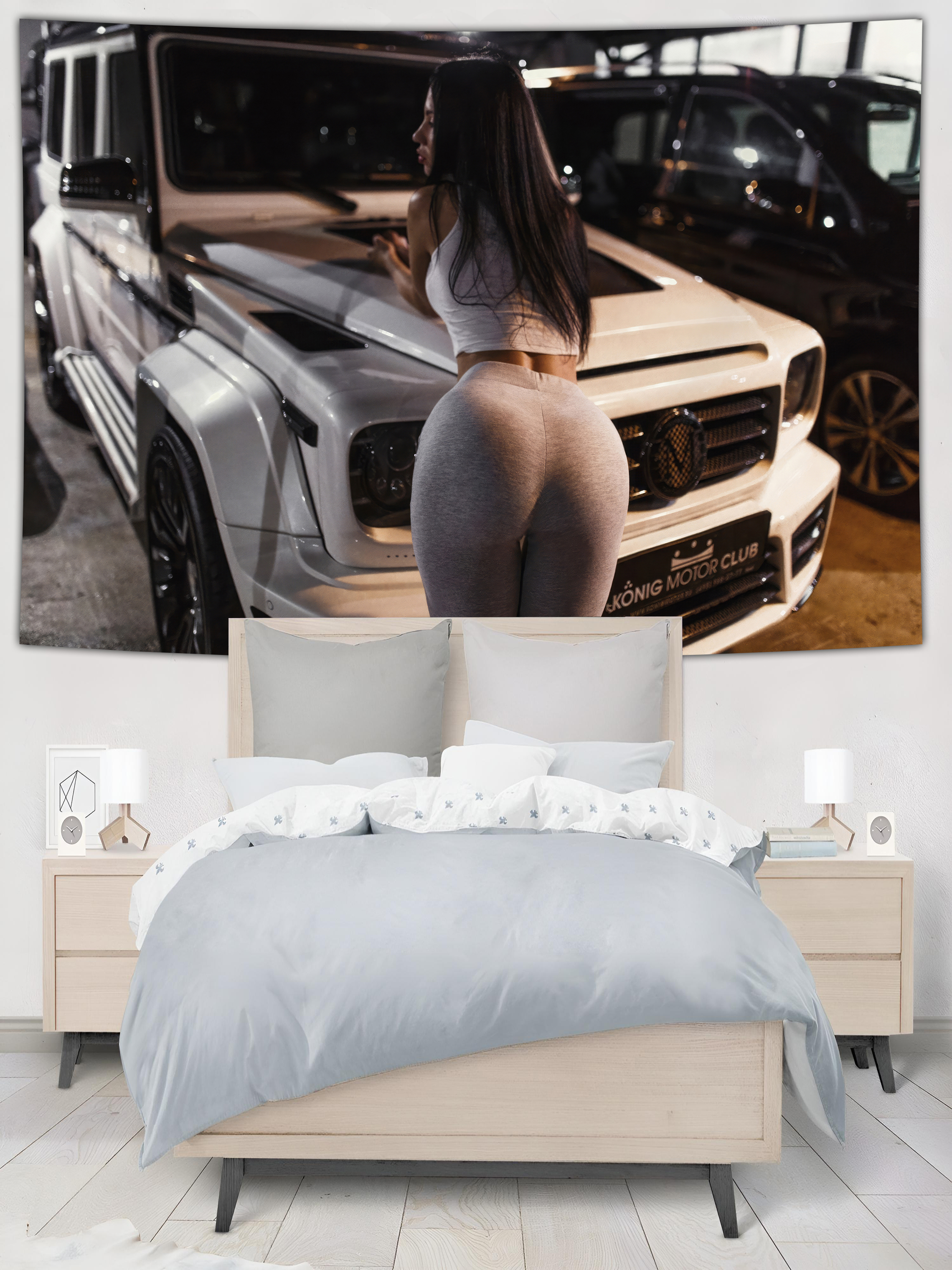 Luxury SUV Flag – Powerful Off - Outdoor Power Garage incelemesi ve fiyatı