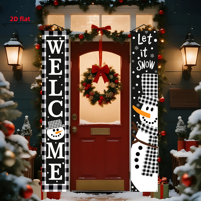 1pc2D flat, Christmas decorati - Outdoor Power Garage incelemesi ve fiyatı