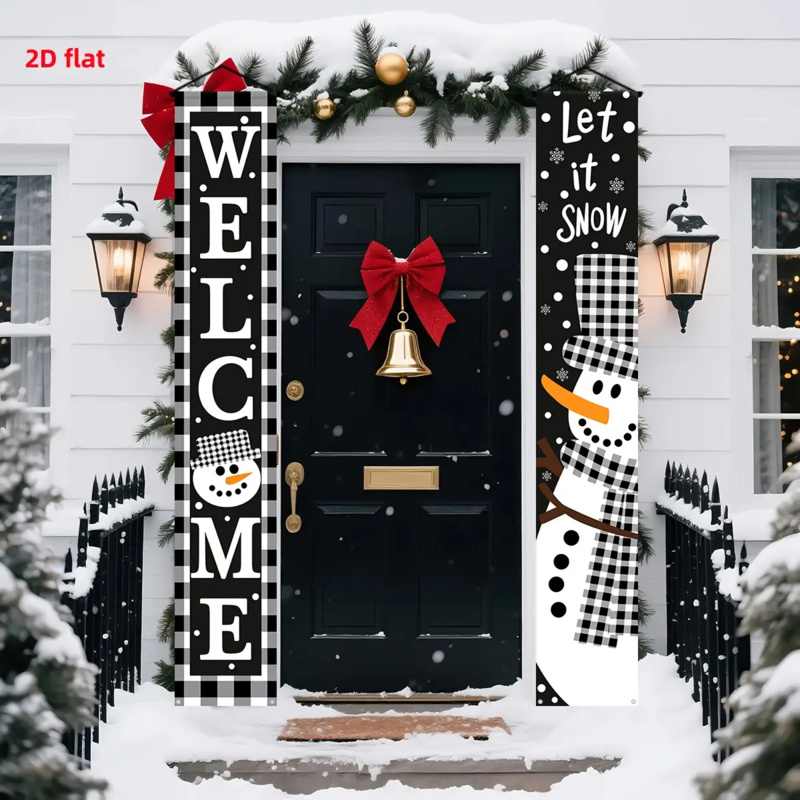 1pc2D flat, Christmas decorati - Outdoor Power Garage incelemesi ve fiyatı
