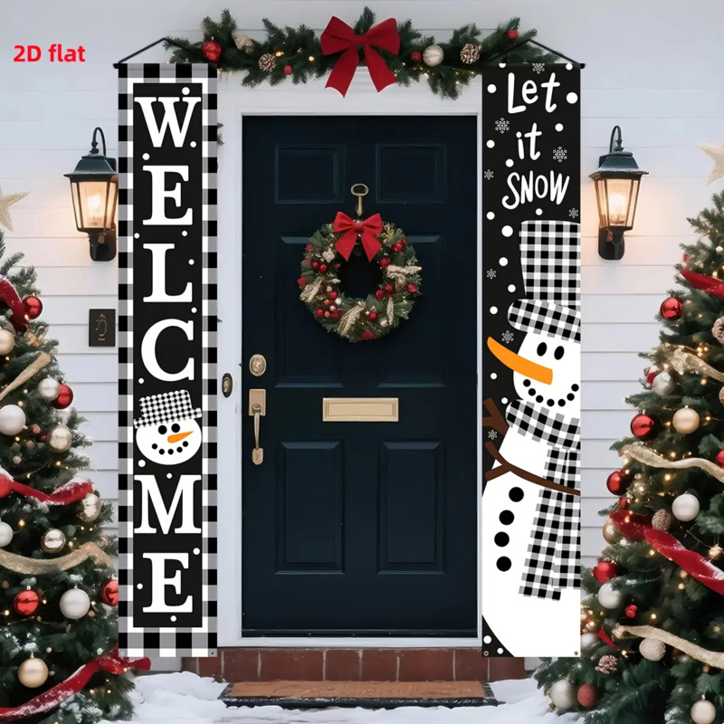 1pc2D flat, Christmas decorati - Outdoor Power Garage incelemesi ve fiyatı