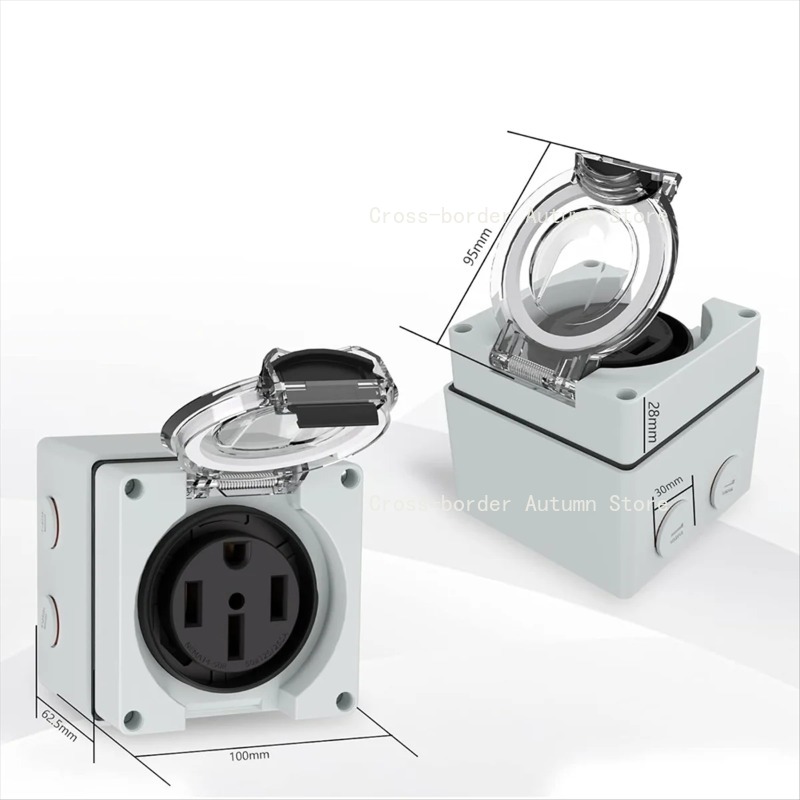 TFBC 50Amp Power Outlet Box,12 - Outdoor Power Receptacle Box incelemesi ve fiyatı