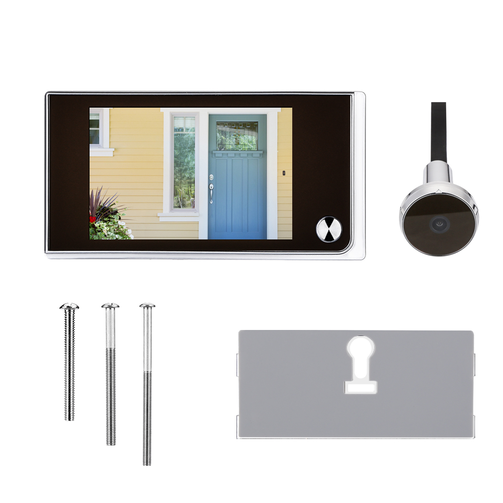 3.5 inch Camera Peephole Doorb - Outdoor Power Monitor incelemesi ve fiyatı