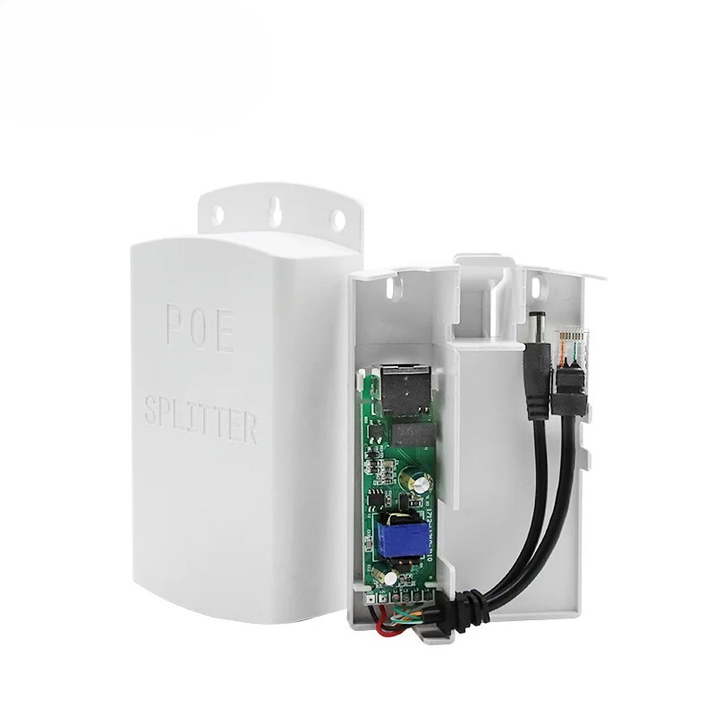 1PCS  POE Splitter 48V to 12V  - Outdoor Power Module incelemesi ve fiyatı