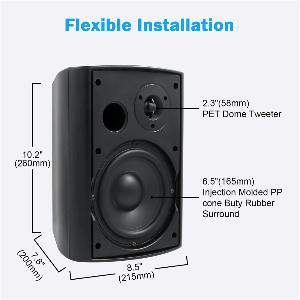 Herdio 6.5'' 400W 2PCS Outdoor - Outdoor Power Garage incelemesi ve fiyatı